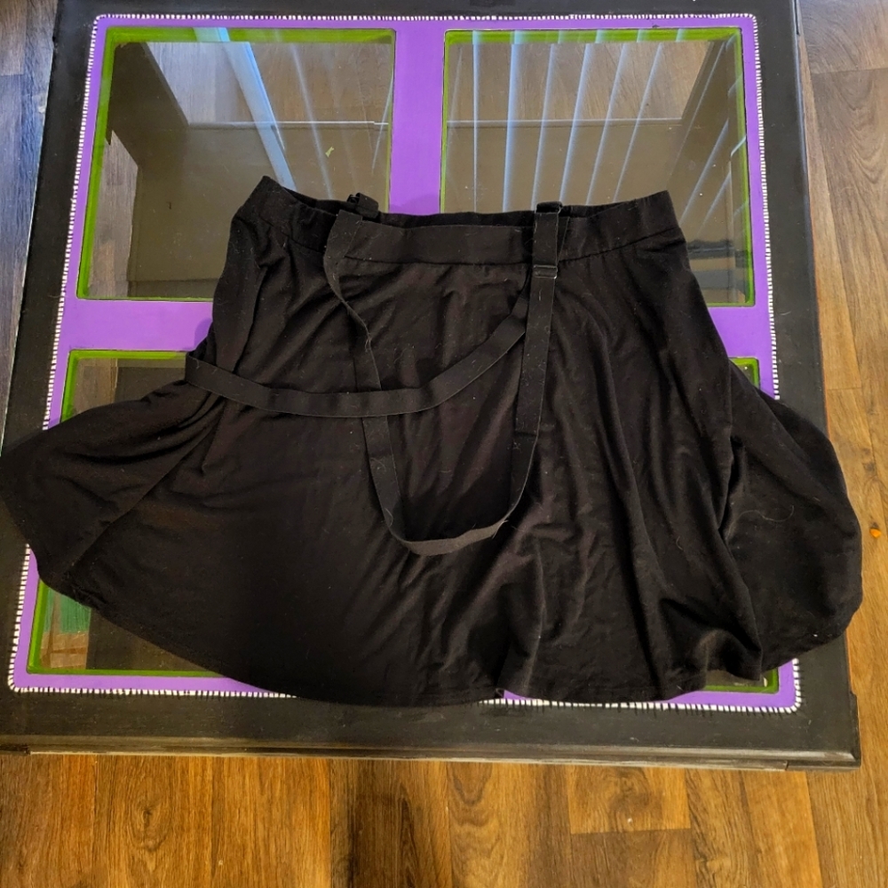 Black Suspender Skater Skirt Hot Topic Plus Size 3